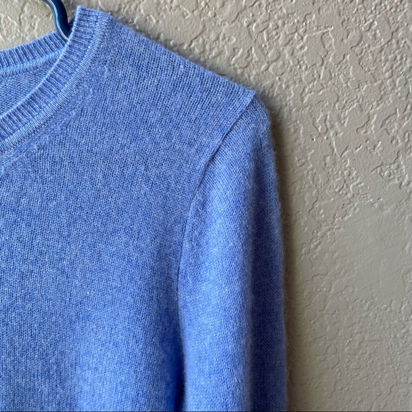 Ellen Tracy 100% Cashmere Sweater | Size XS | light Blue color - Picture 5 of 6